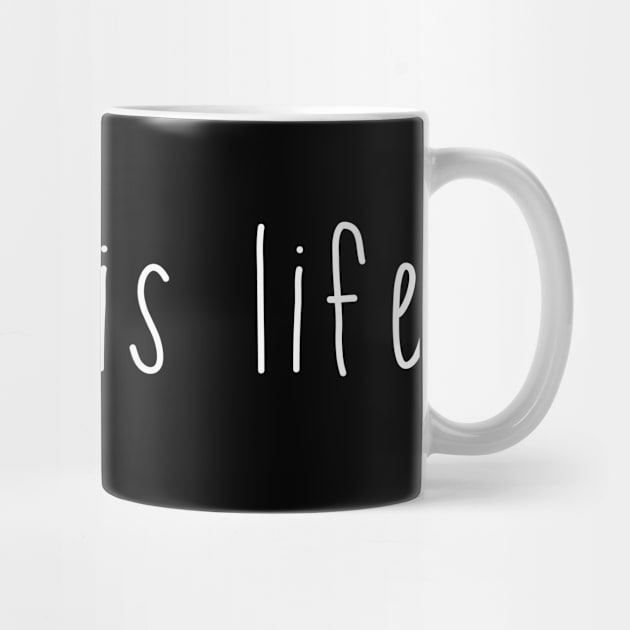 Biking is life. Biker . Perfect present for mother dad friend him or her by SerenityByAlex
